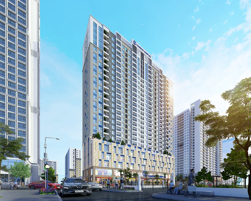 Nhà chung cư số 4, số 5, số 6 (NOXH) thuộc dự án phát triển nhà ở tại Khu Trung tâm Dịch vụ KCN Bàu Xéo